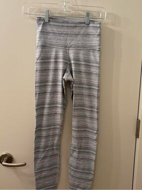 lululemon athletica Gray Space-Dye Leggings